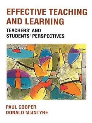 cover image of Effective Teaching and Learning